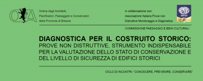 DIAGNOSTICA PER IL COSTRUITO STORICO