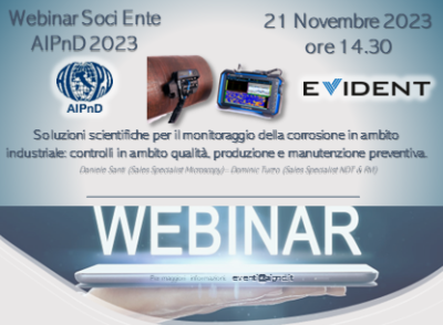 WEBINAR SOCI ENTE AIPND - EVIDENT 21.11.2023